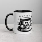 Backup for the Best Man Groomsman Mug - Image 2