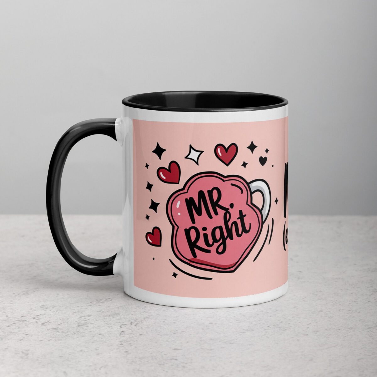 Mr. Right (Every Now and Then) Husband Coffee Mug - Image 2