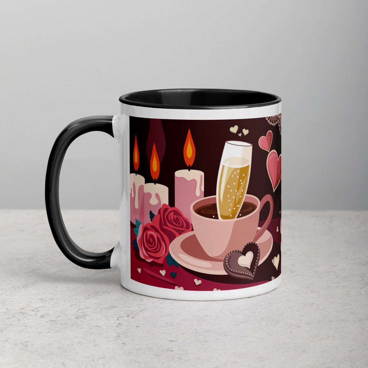 Cheers to My Better Half Husband Coffee Mug - Image 2