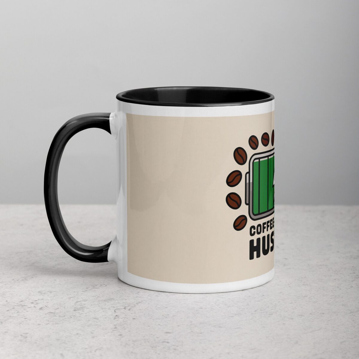 Coffee-Powered Husband Mug - Image 2