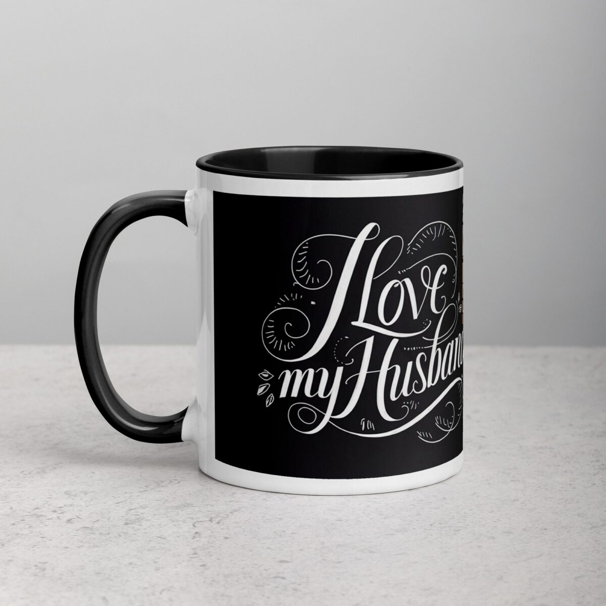 I Love My Husband Sophisticated Coffee Mug & Tea Cup - Image 2