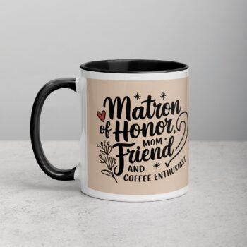 Matron of Honor, Mom Friend, and Coffee Enthusiast