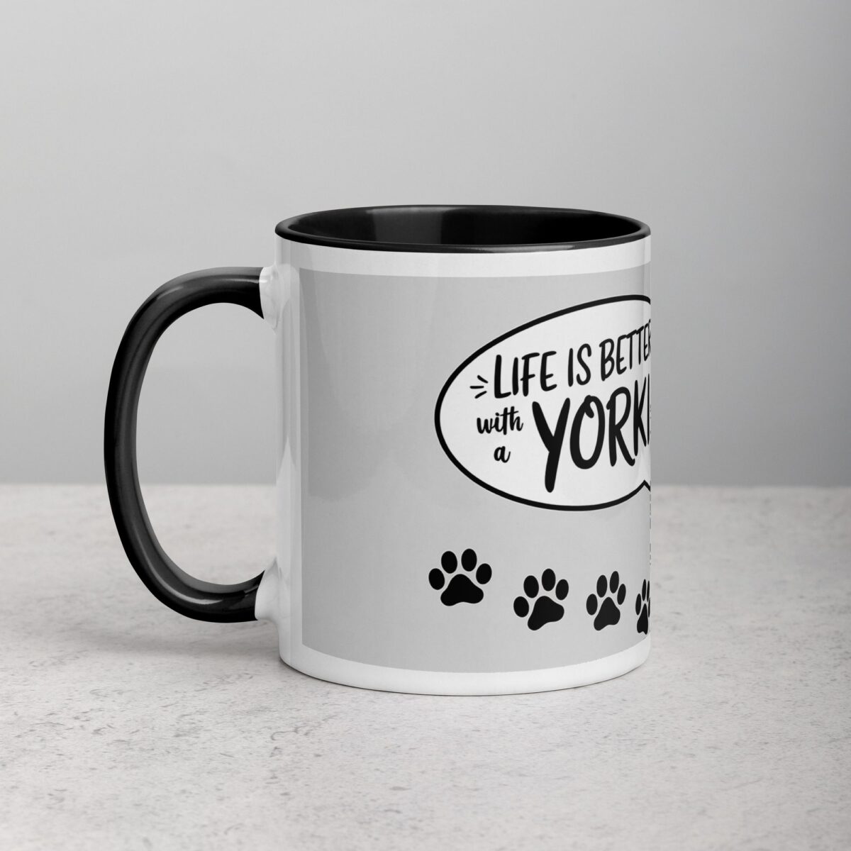 Life Is Better with a Yorkie Coffee Mug - Image 2