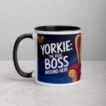 Yorkie: The Real Boss Around Here Coffee Mug - Image 2