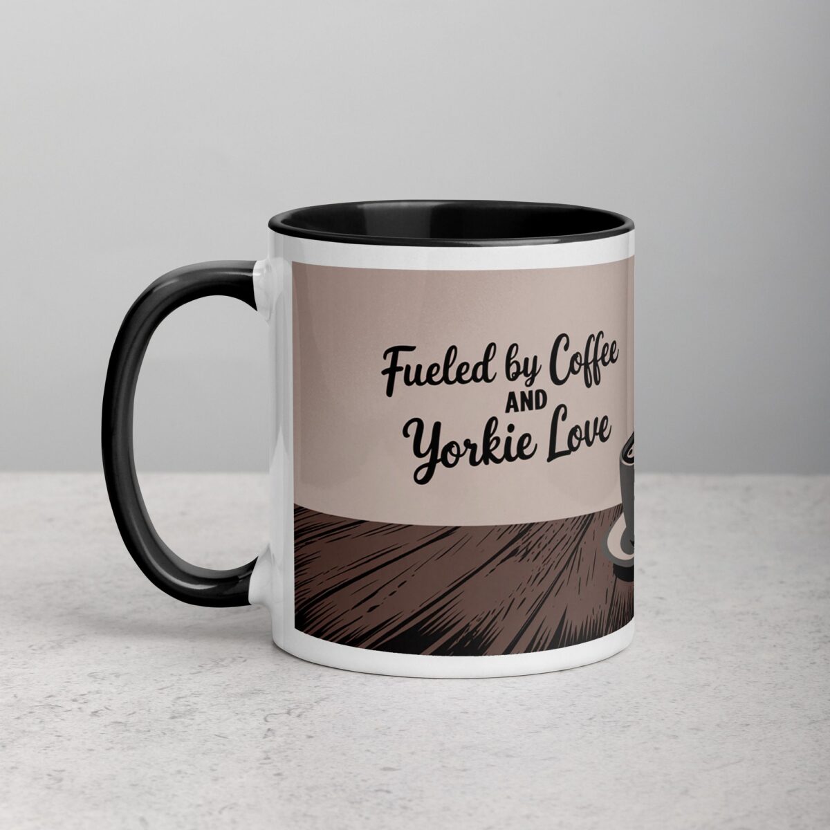 Fueled by Coffee and Yorkie Love Mug - Image 2