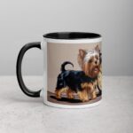 Yorkies: The Cutest Alarm Clocks Coffee Mug - Image 2