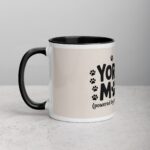 Yorkie Mom Text Coffee Mug & Tea Cup - Image 2