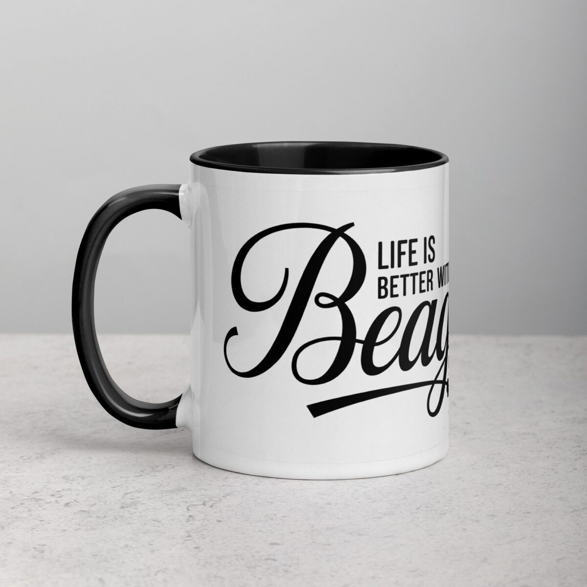 Life Is Better with a Beagle Coffee Mug & Tea Cup - Image 2