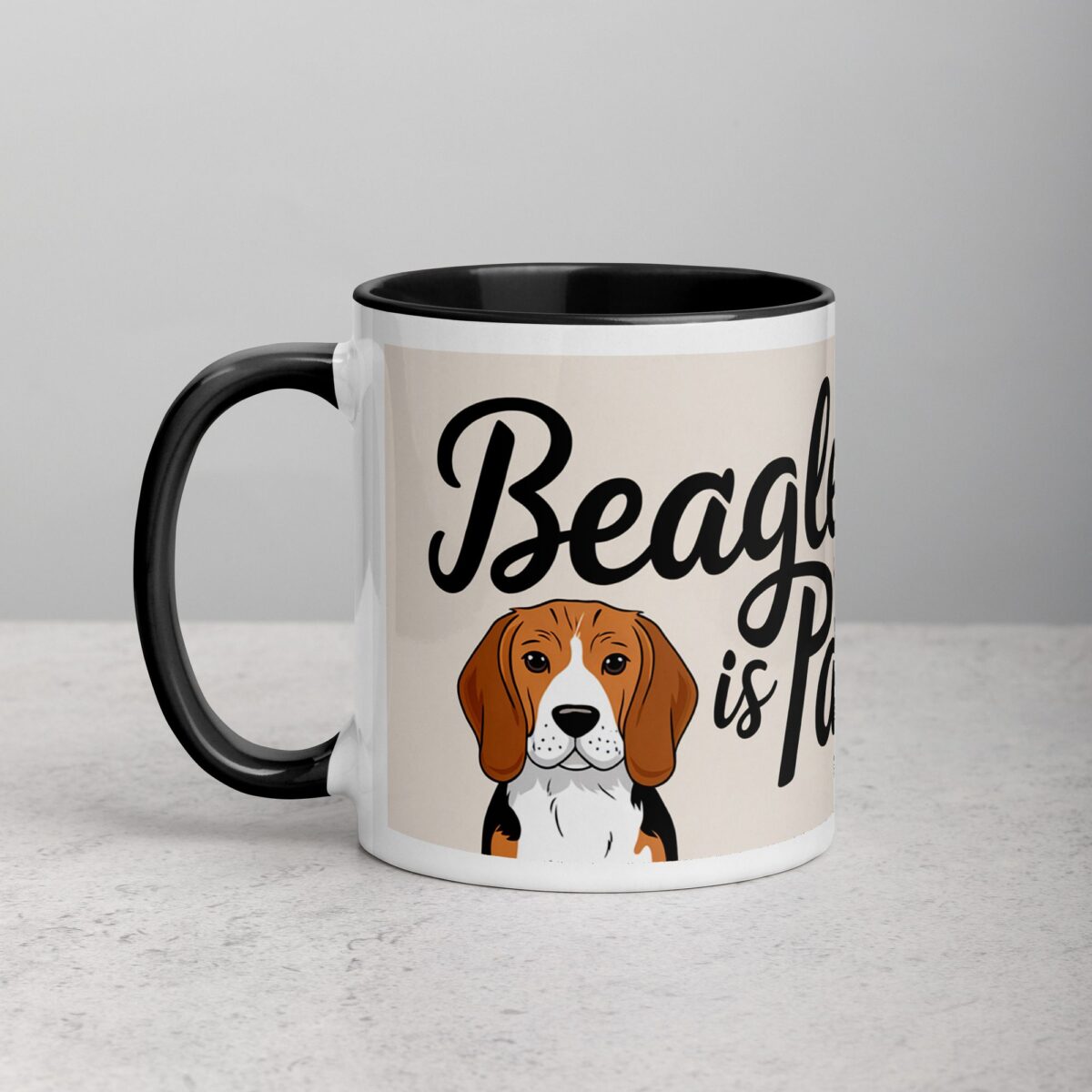 Beagle Love Is Pawsome Coffee Mug - Image 2