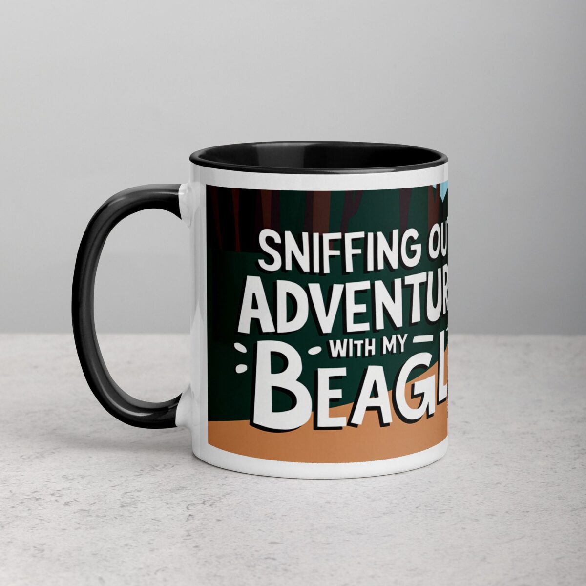 Sniffing Out Adventure with My Beagle Coffee Mug - Image 2