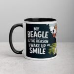My Beagle Is the Reason I Wake Up (and Smile) Coffee Mug - Image 2