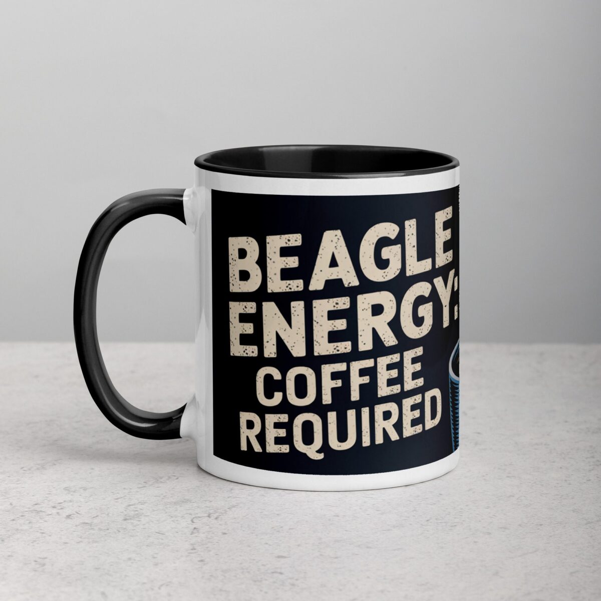 Beagle Energy: Coffee Required Mug - Image 2