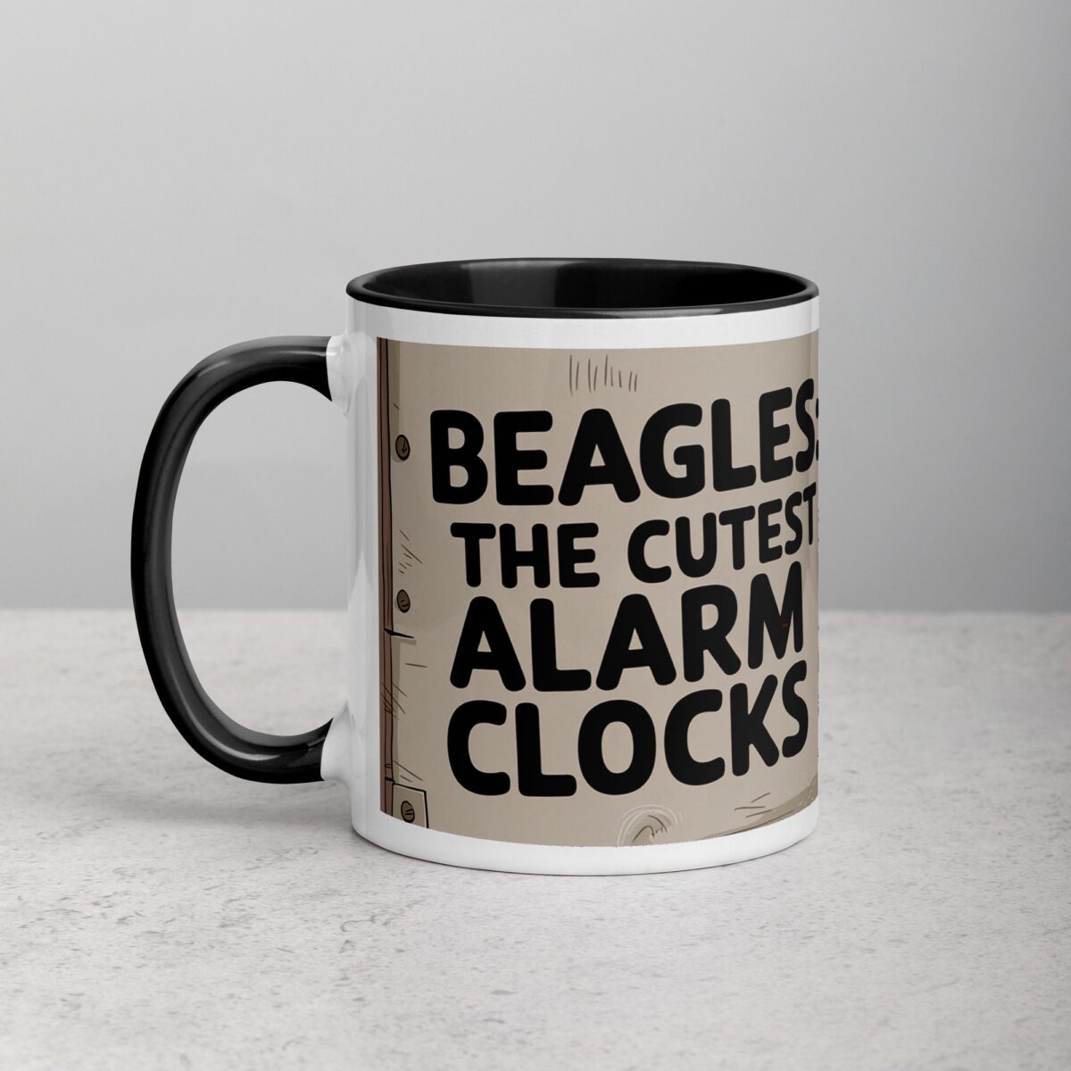 Beagles: The Cutest Alarm Clocks Coffee Mug - Image 2