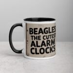 Beagles: The Cutest Alarm Clocks Coffee Mug - Image 2