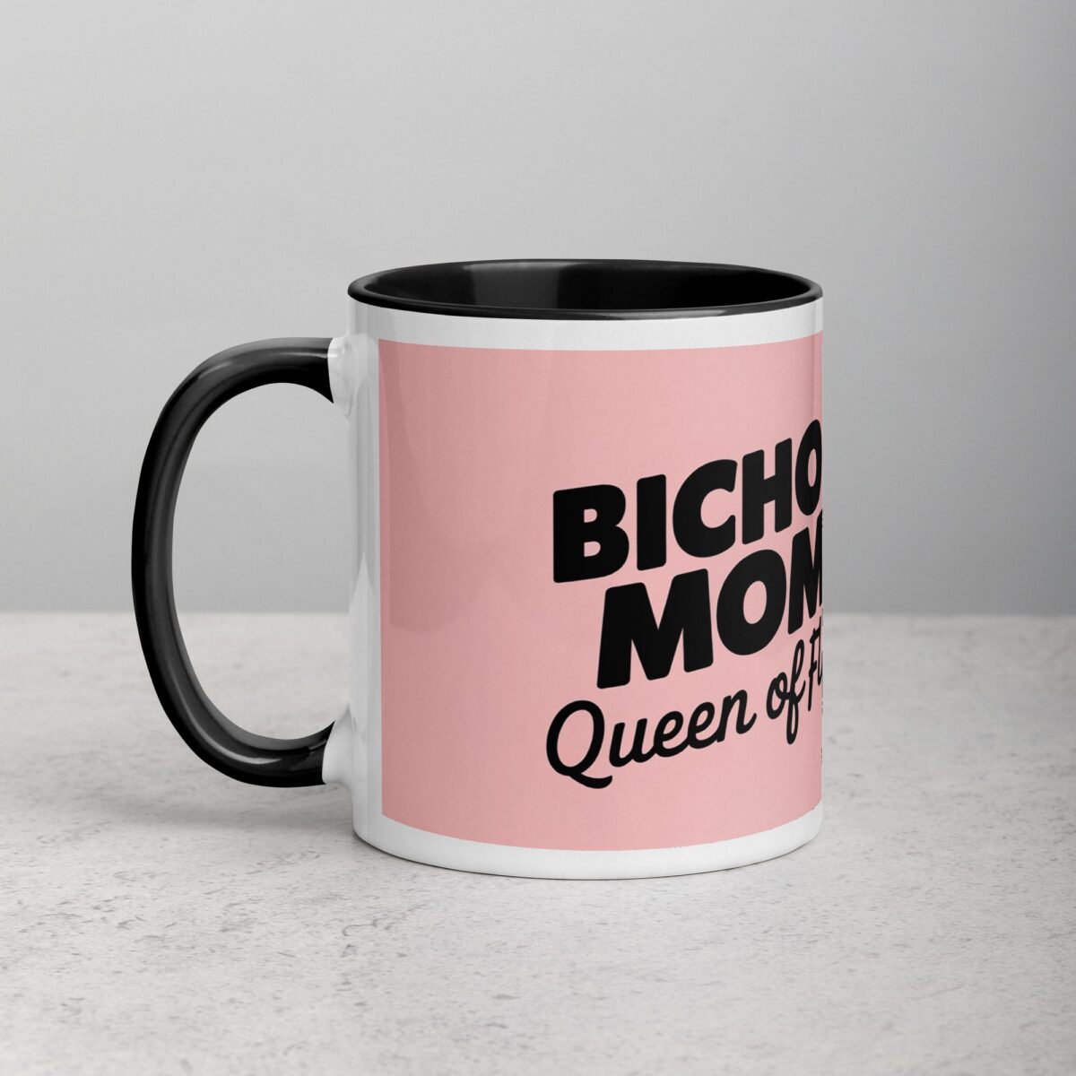 Bichon Mom: Queen of Fluff Coffee Mug - Image 2