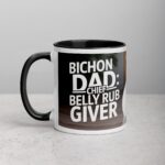 Bichon Dad: Chief Belly Rub Giver Coffee Mug - Image 2