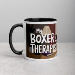 My Boxer Is My Therapist Coffee Mug - Image 2