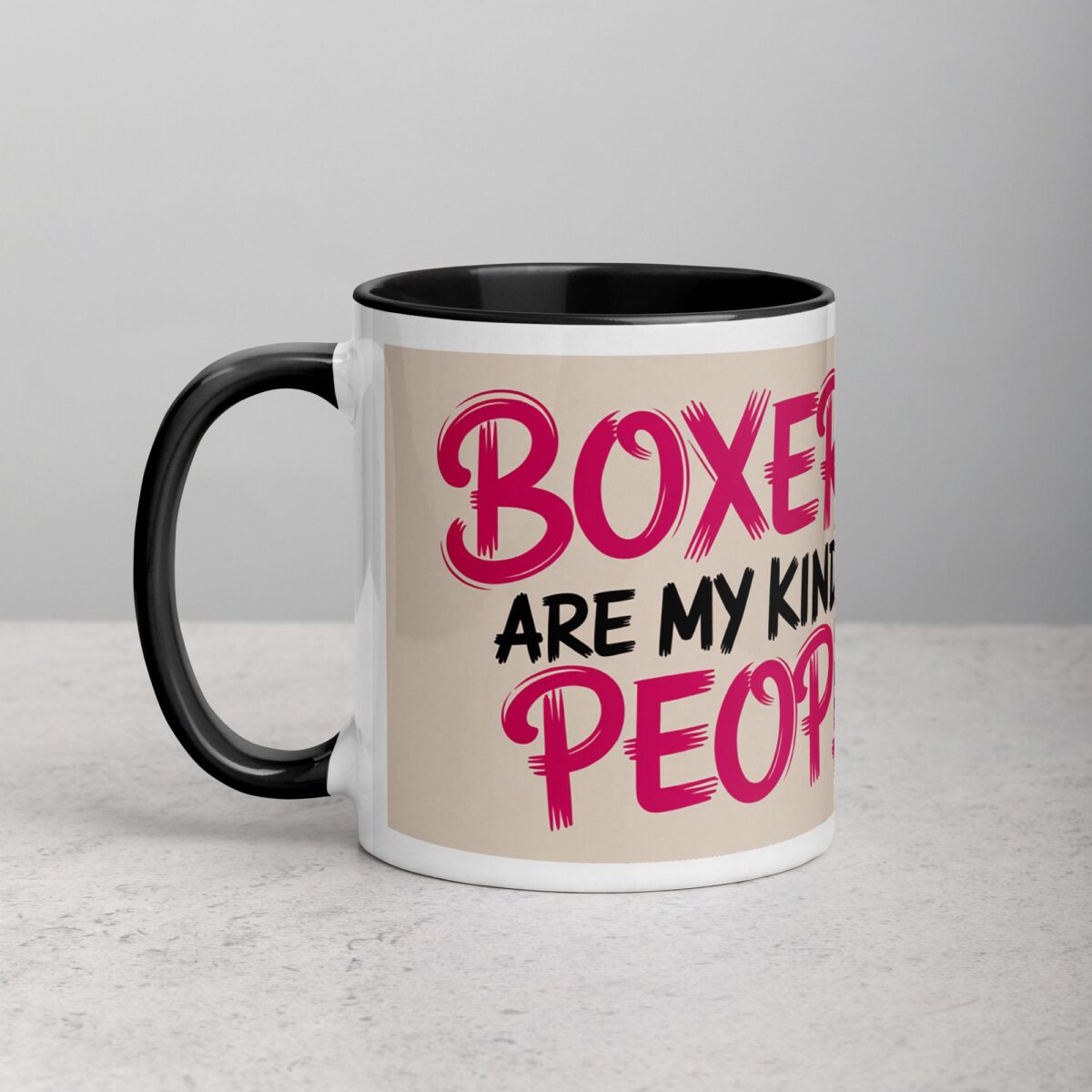 Boxers Are My Kind of People Coffee Mug & Tea Cup - Image 2