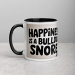 Happiness Is a Bulldog Snore Coffee Mug - Image 2