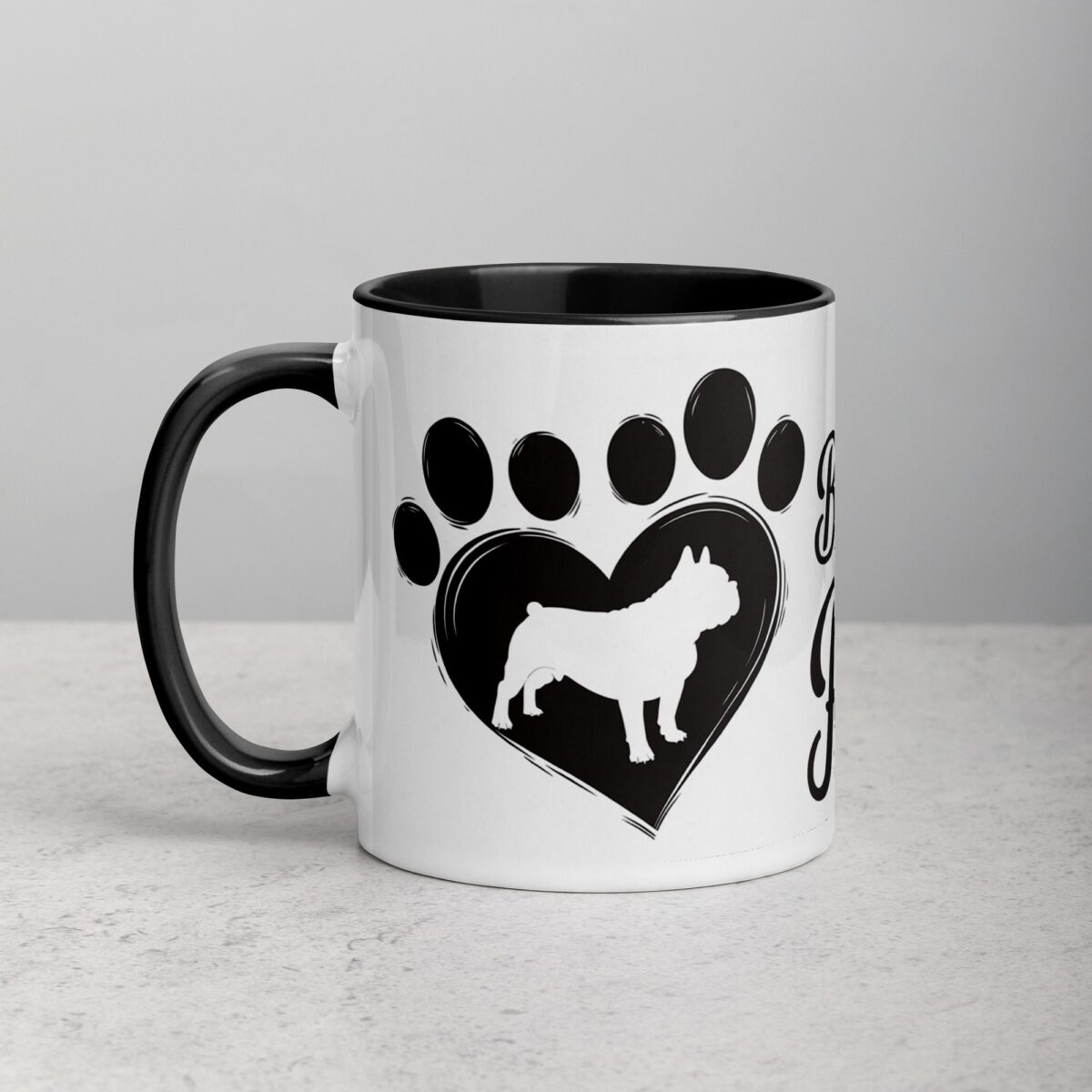 Bulldog Love Is Pawsome Coffee Mug - Image 2