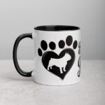 Bulldog Love Is Pawsome Coffee Mug - Image 2