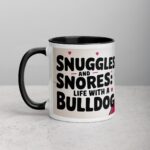 Snuggles and Snores: Life with a Bulldog Coffee Mug - Image 2