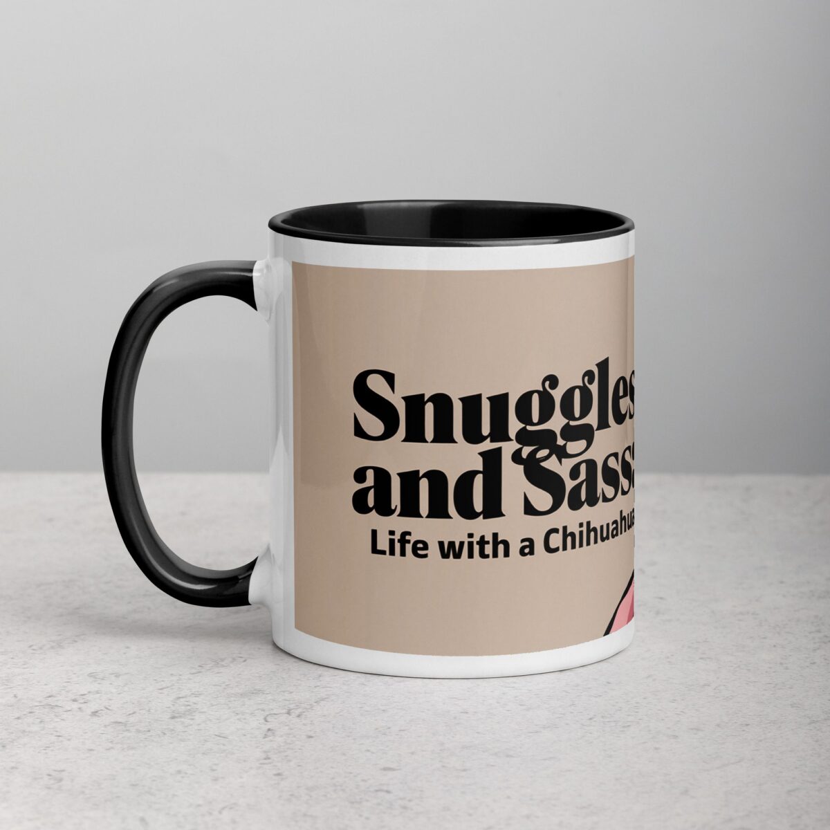 Snuggles and Sass: Life with a Chihuahua Coffee Mug - Image 2