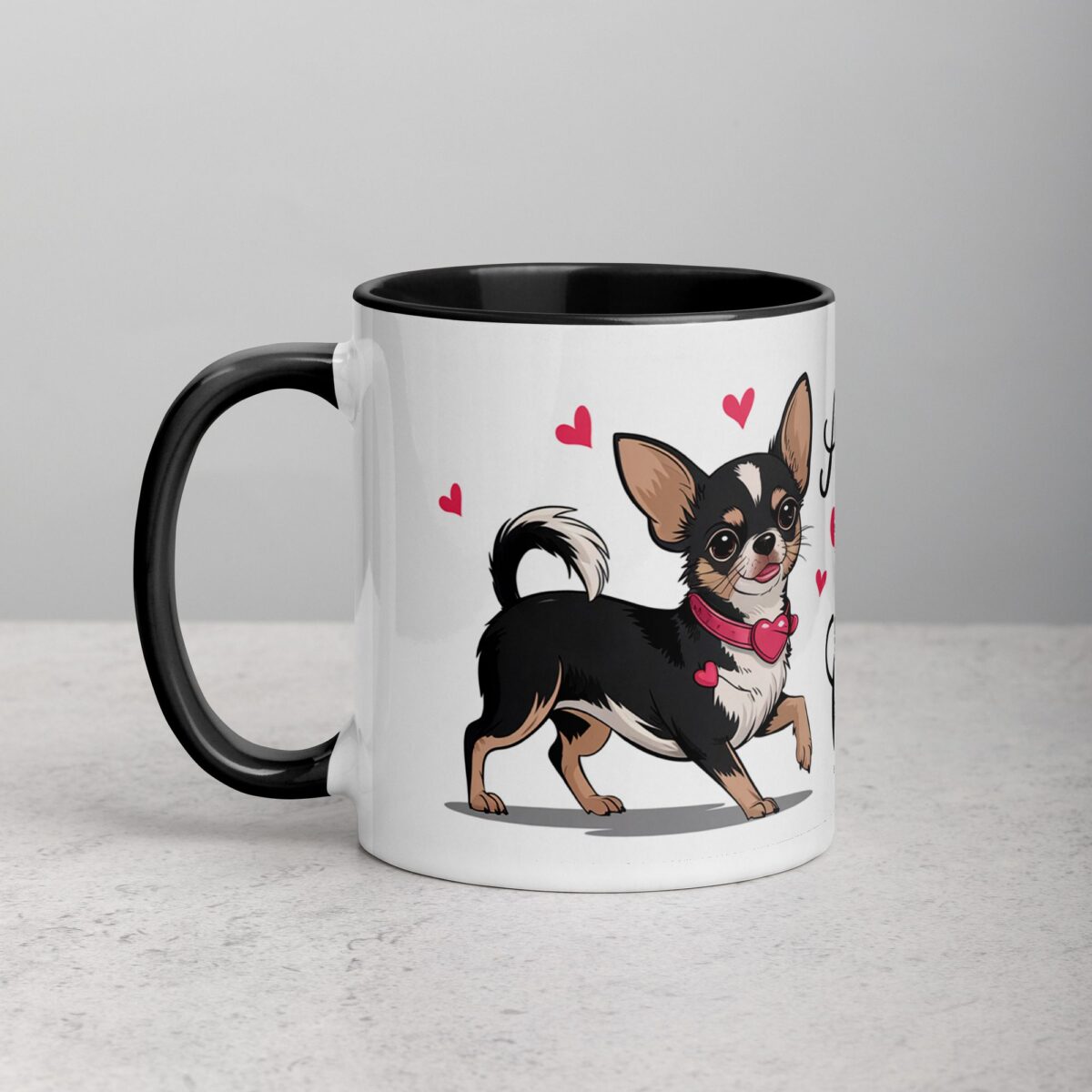 All You Need Is Love (And a Chihuahua) Coffee Mug - Image 2