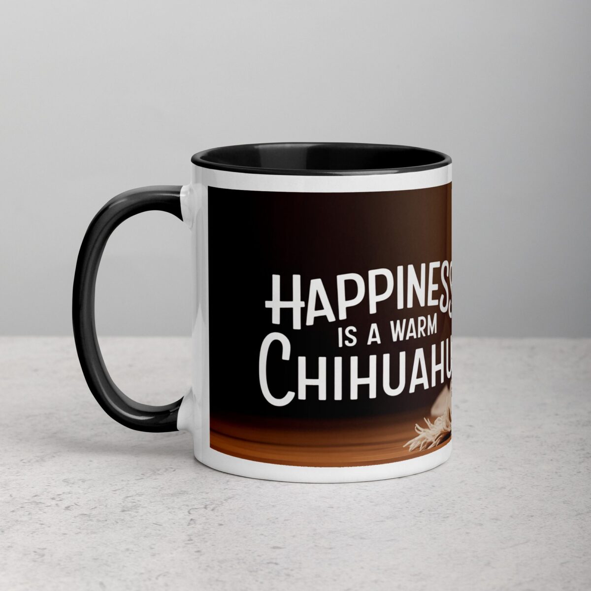Happiness Is a Warm Chihuahua Coffee Mug - Image 2
