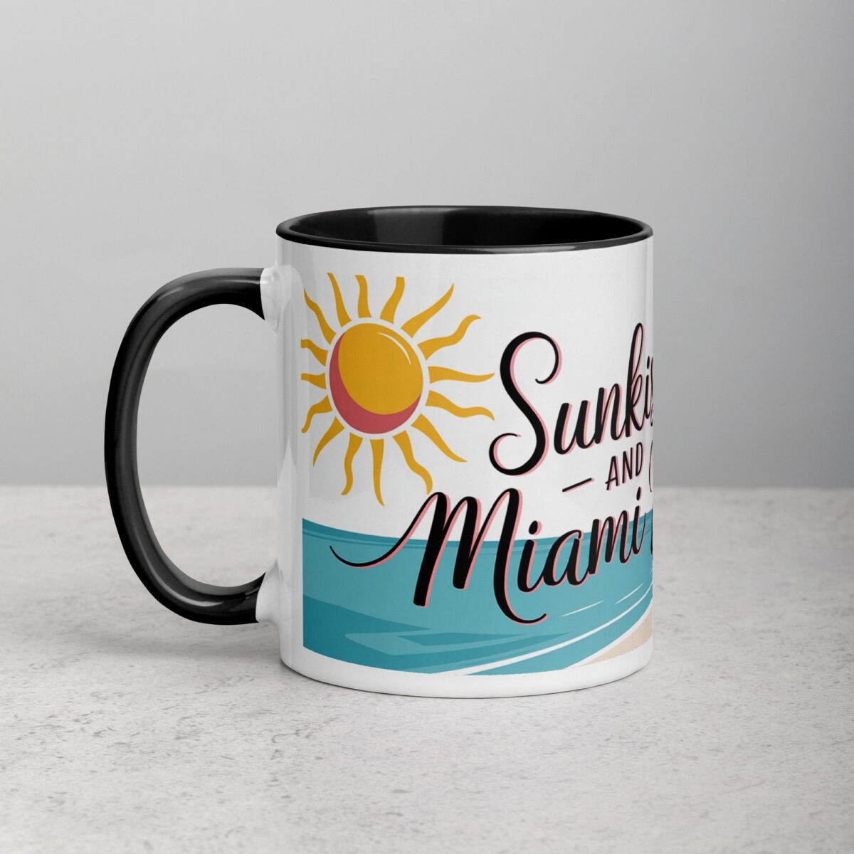 Sunkissed and Miami Blessed Coffee Mug - Image 2