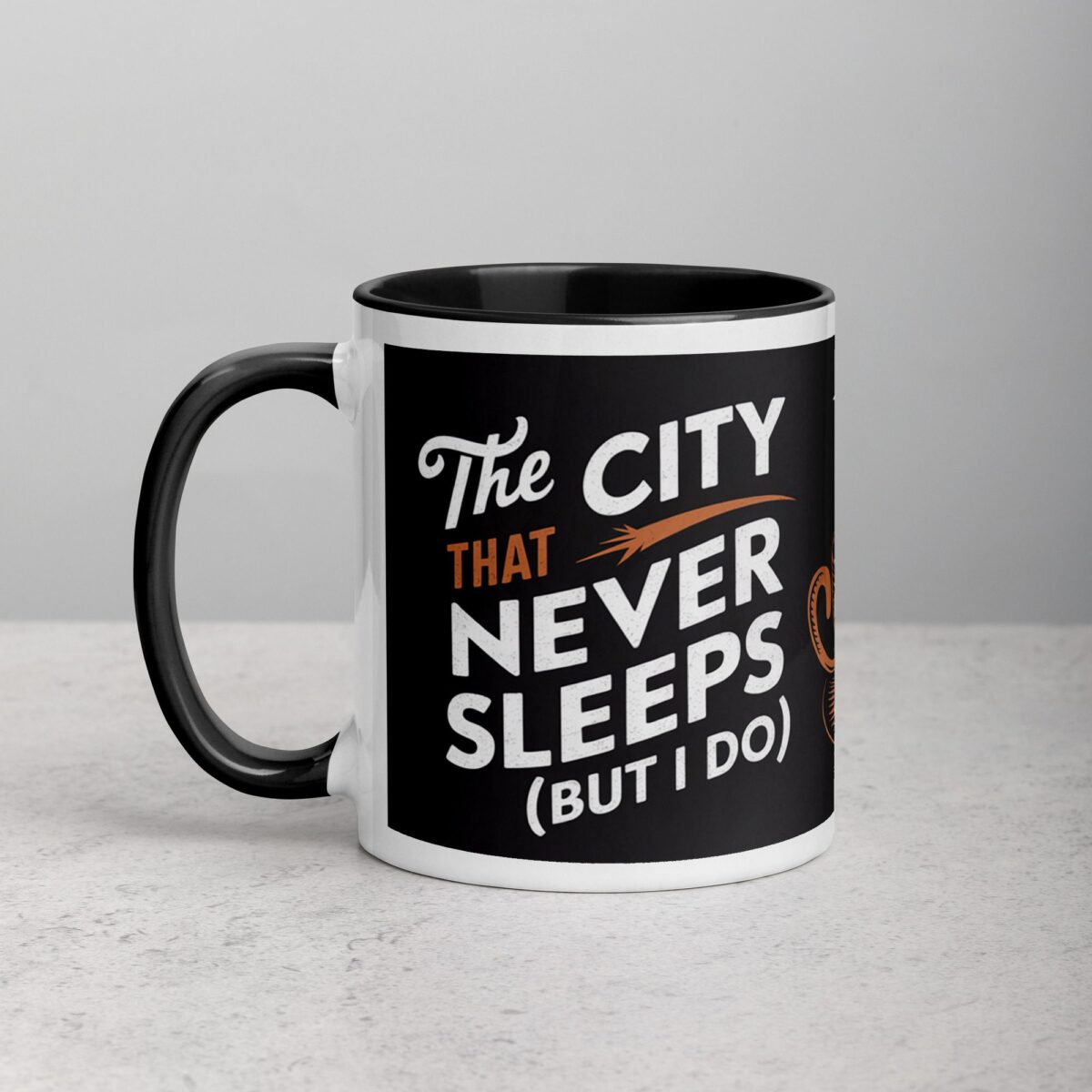 The City That Never Sleeps (But I Do) Coffee Mug - Image 2