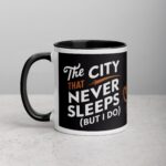 The City That Never Sleeps (But I Do) Coffee Mug - Image 2