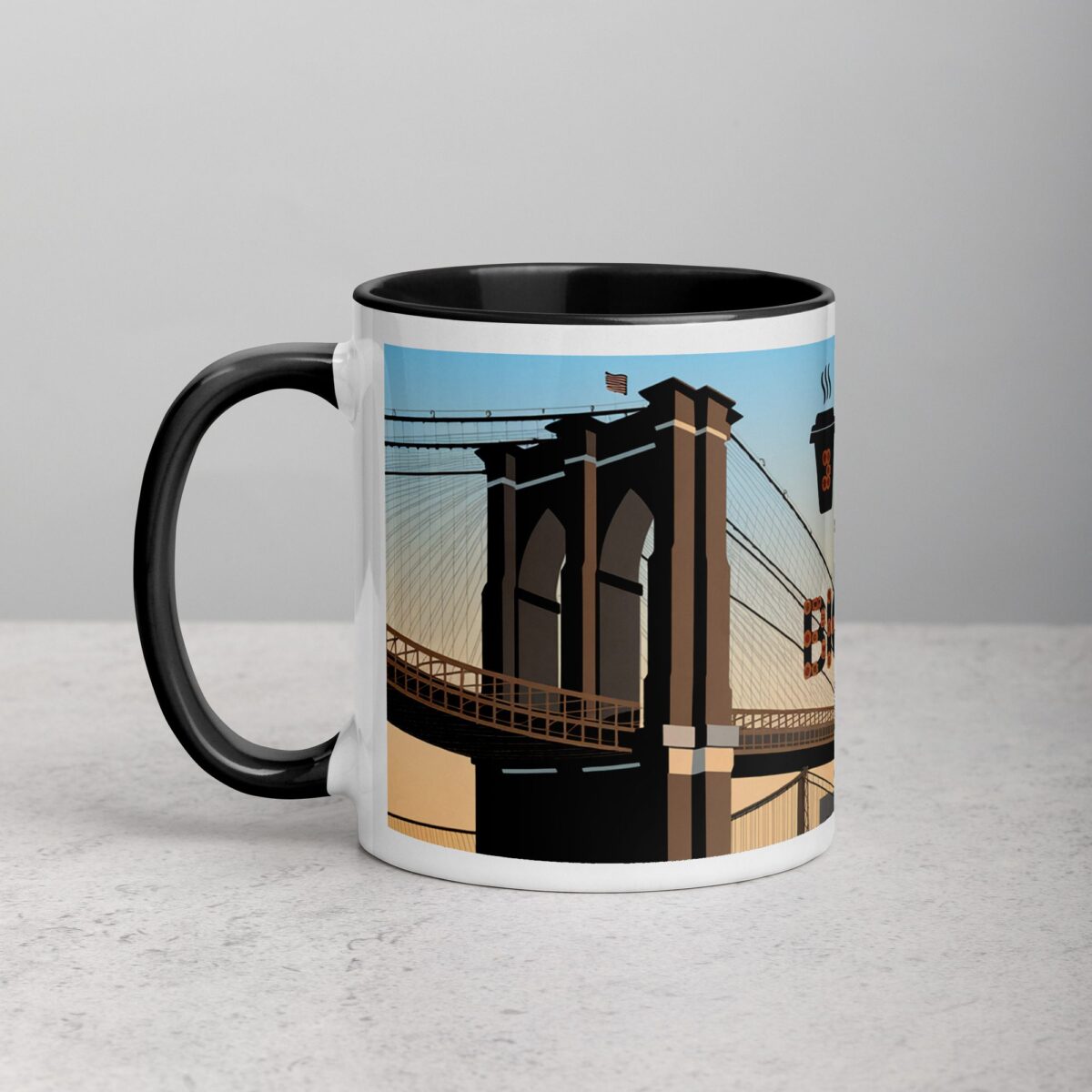 Brooklyn Brews & Big City Views Coffee Mug - Image 2