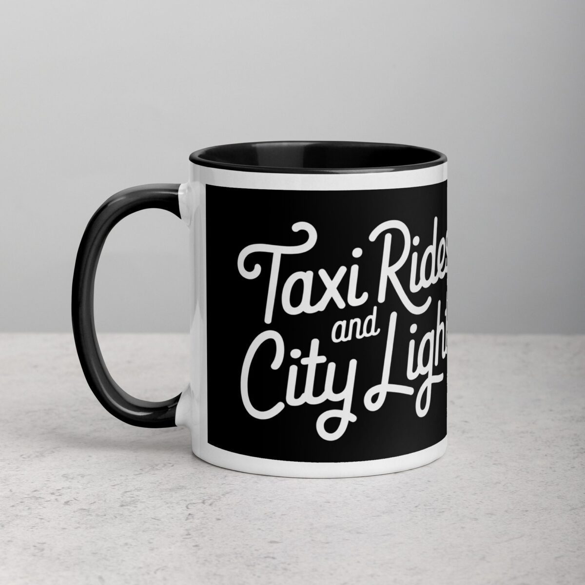 Taxi Rides and City Lights Coffee Mug - Image 2