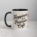 Happiness Is a Parisian Café Coffee Mug - Image 2