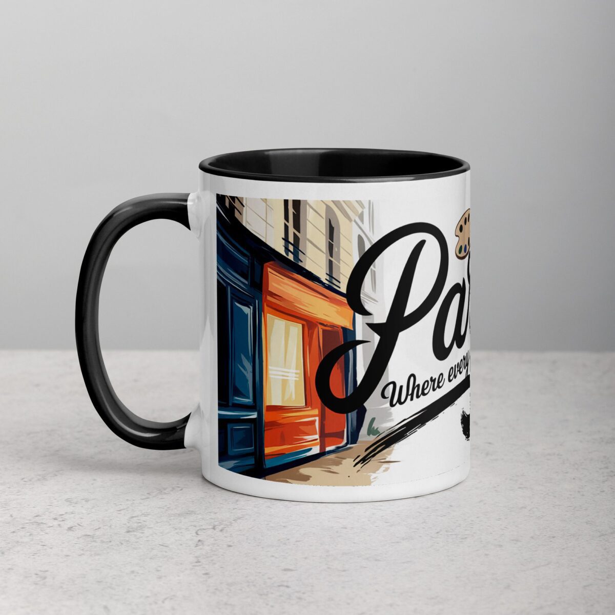 Paris: Where Every Corner Is Art Coffee Mug - Image 2