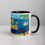 I Love Fishing Fun Coffee Mug & Tea Cup - Image 3
