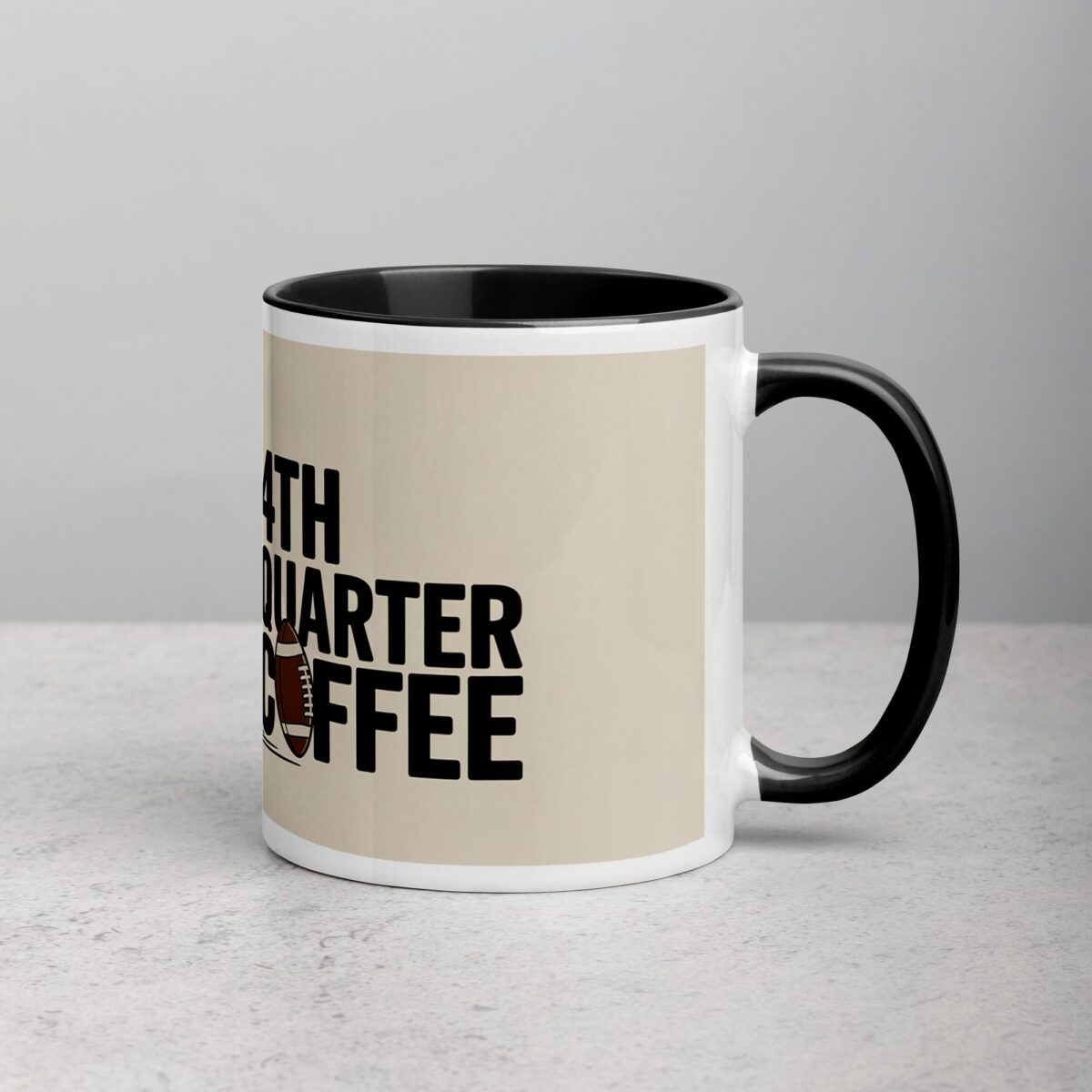 4th Quarter Coffee Football Mug - Image 3