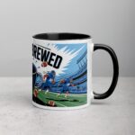 Blitzed & Brewed Football Coffee Mug - Image 3