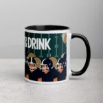 Huddle Up & Drink Football Coffee Mug & Tea Cup - Image 3