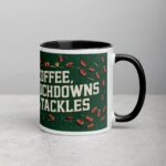 Coffee, Touchdowns & Tackles Football Mug - Image 3