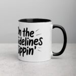 On the Sidelines Sippin’ Football Coffee Mug & Tea Cup - Image 3