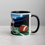I Love Football Fun Coffee Mug & Tea Cup - Image 3