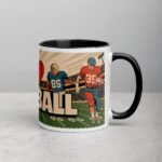 I Love Football Retro Coffee Mug & Tea Cup - Image 3