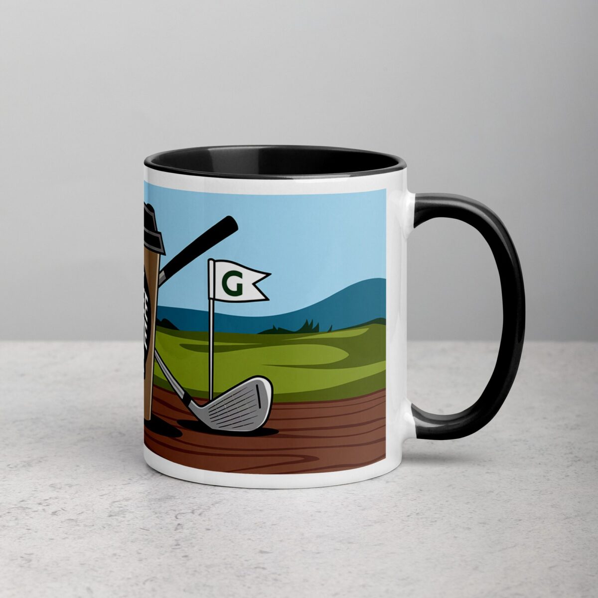 I Like My Coffee Above Par Golf Mug - Image 3