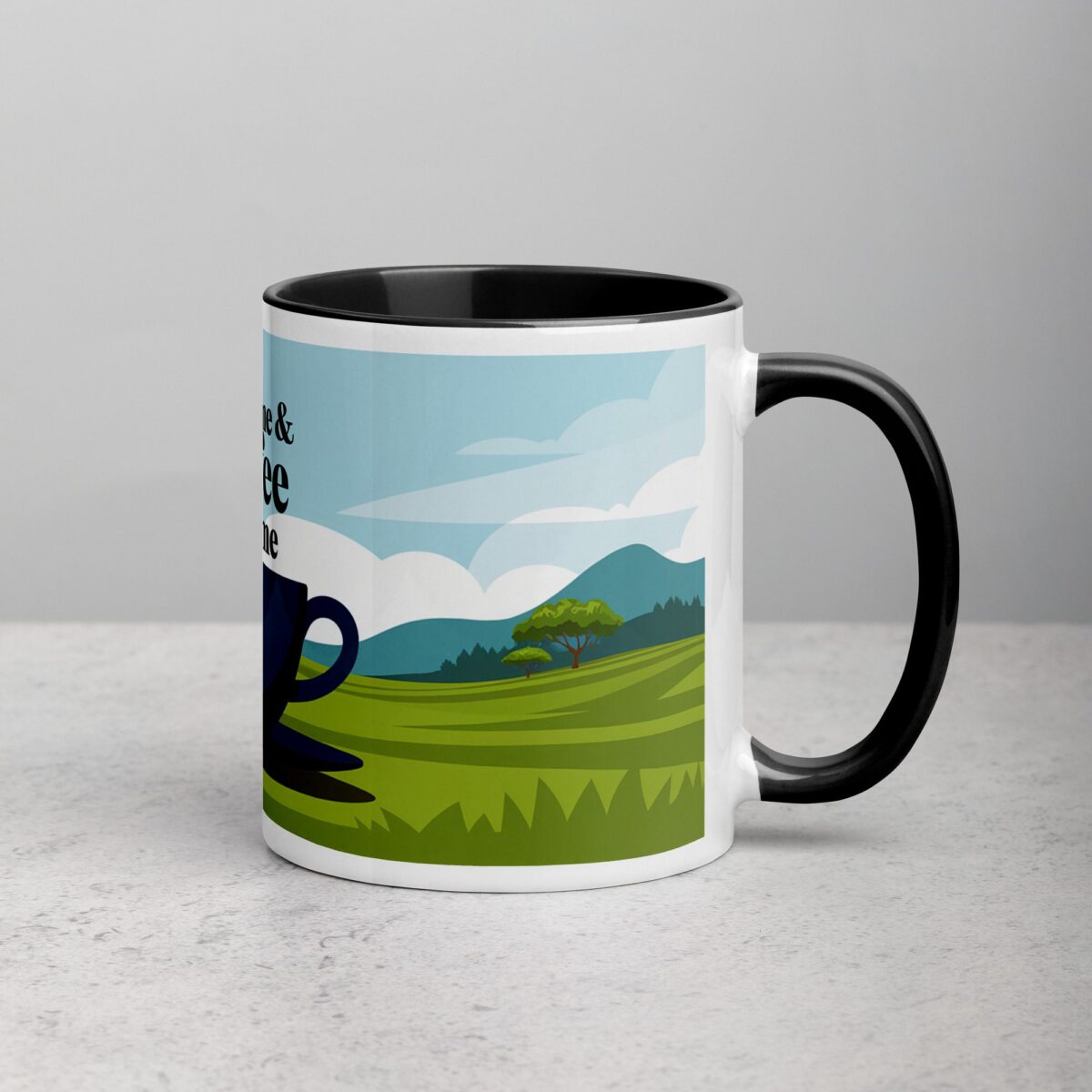 Tee Time & Coffee Time Golf Mug - Image 3