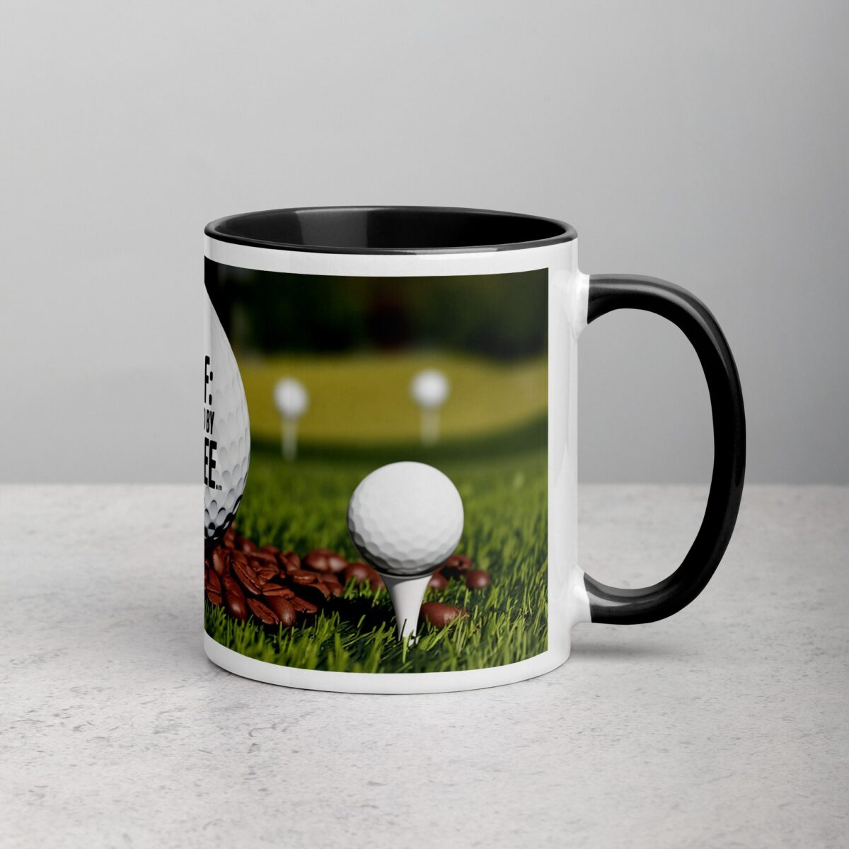 Golf: Powered by Coffee Mug - Image 3