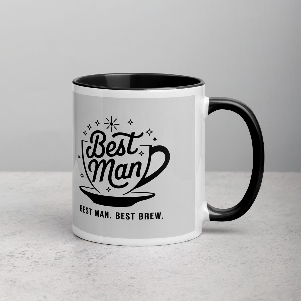 Best Man. Best Brew. Wedding Coffee Mug - Image 3