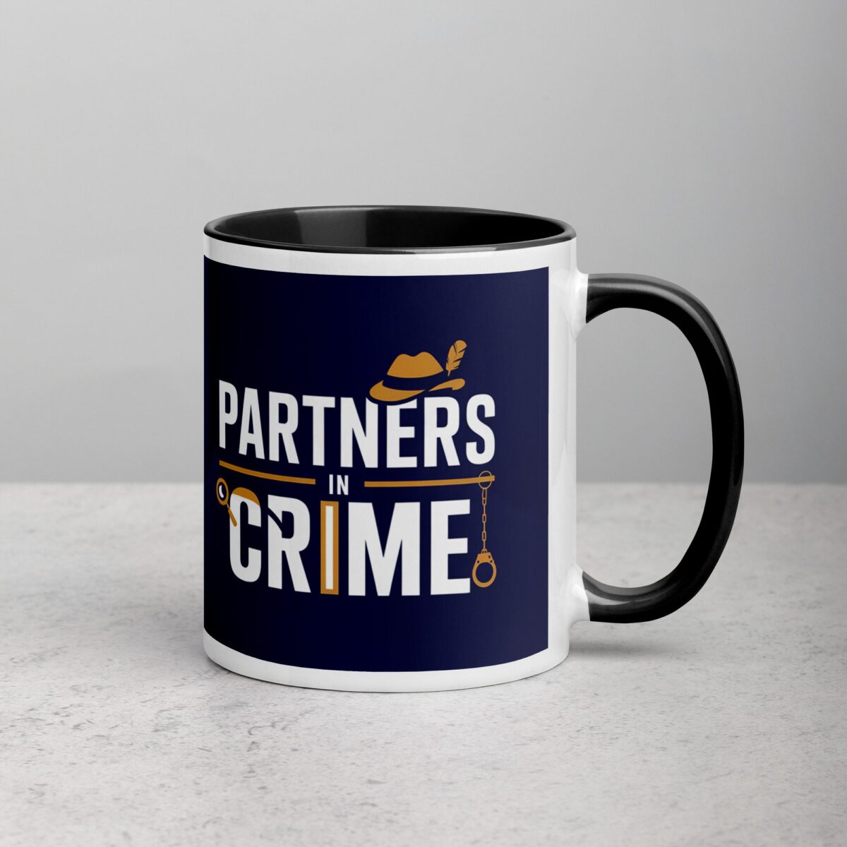 Partners in Crime Coffee Mug & Tea Cup - Image 3