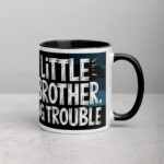 Little Brother, Big Trouble Coffee Mug - Image 3